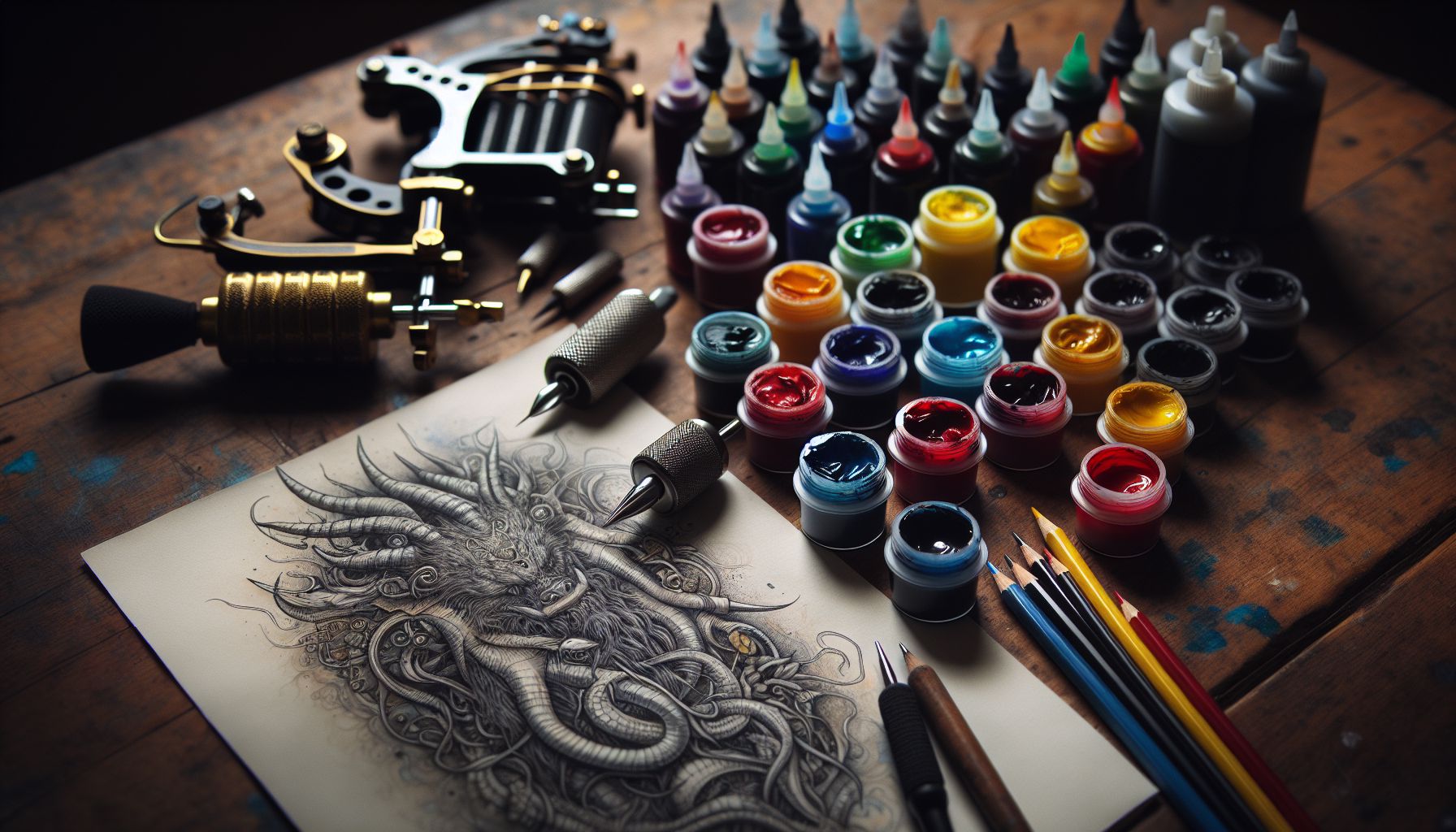 The Intricacies of Tattoo Inks: Breathing Life into Your Art