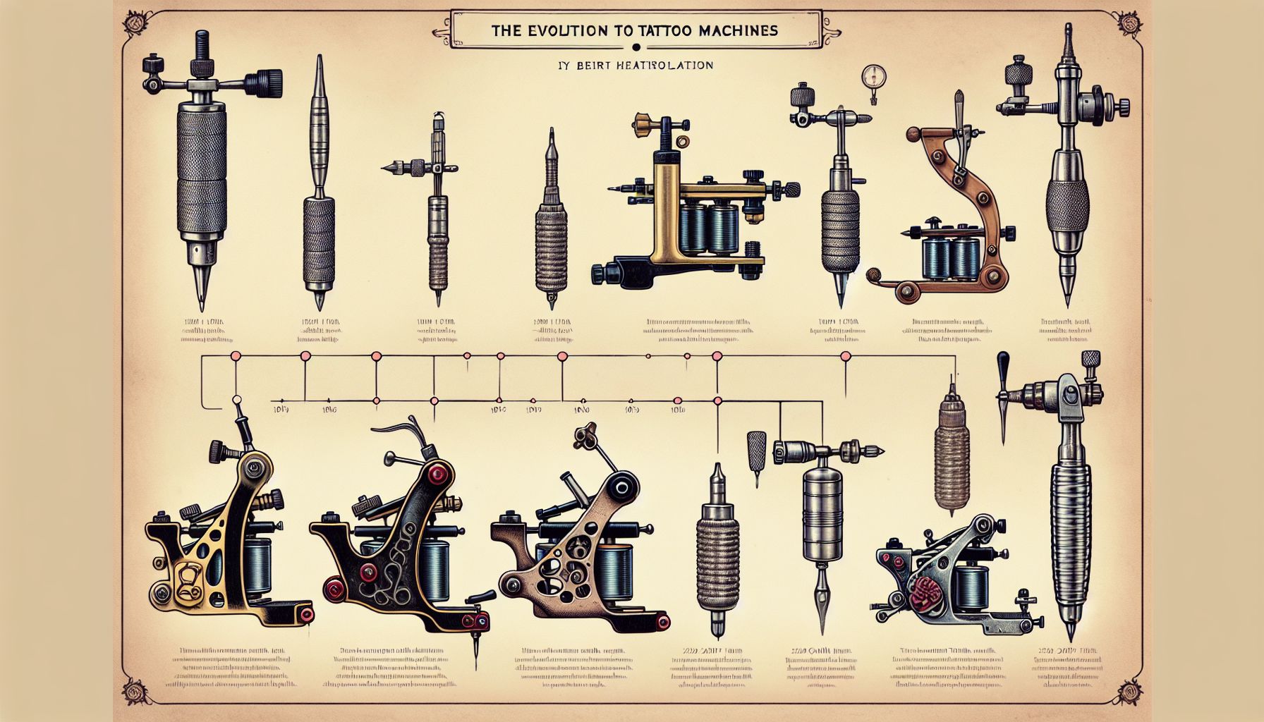 The Evolution of Tattoo Machines: A Key Player in Your Tattoo Supplies