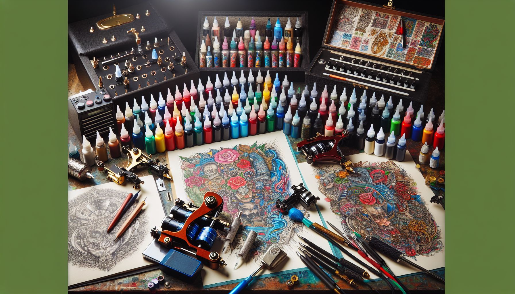 The Artistic Palette of Tattoos: A Deep Dive into Tattoo Inks