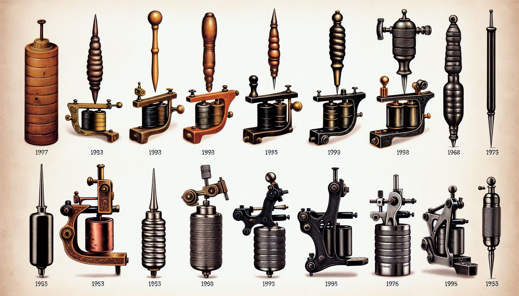 The Evolution of Tattoo Machines: Understanding the Heart of Tattoo Supplies