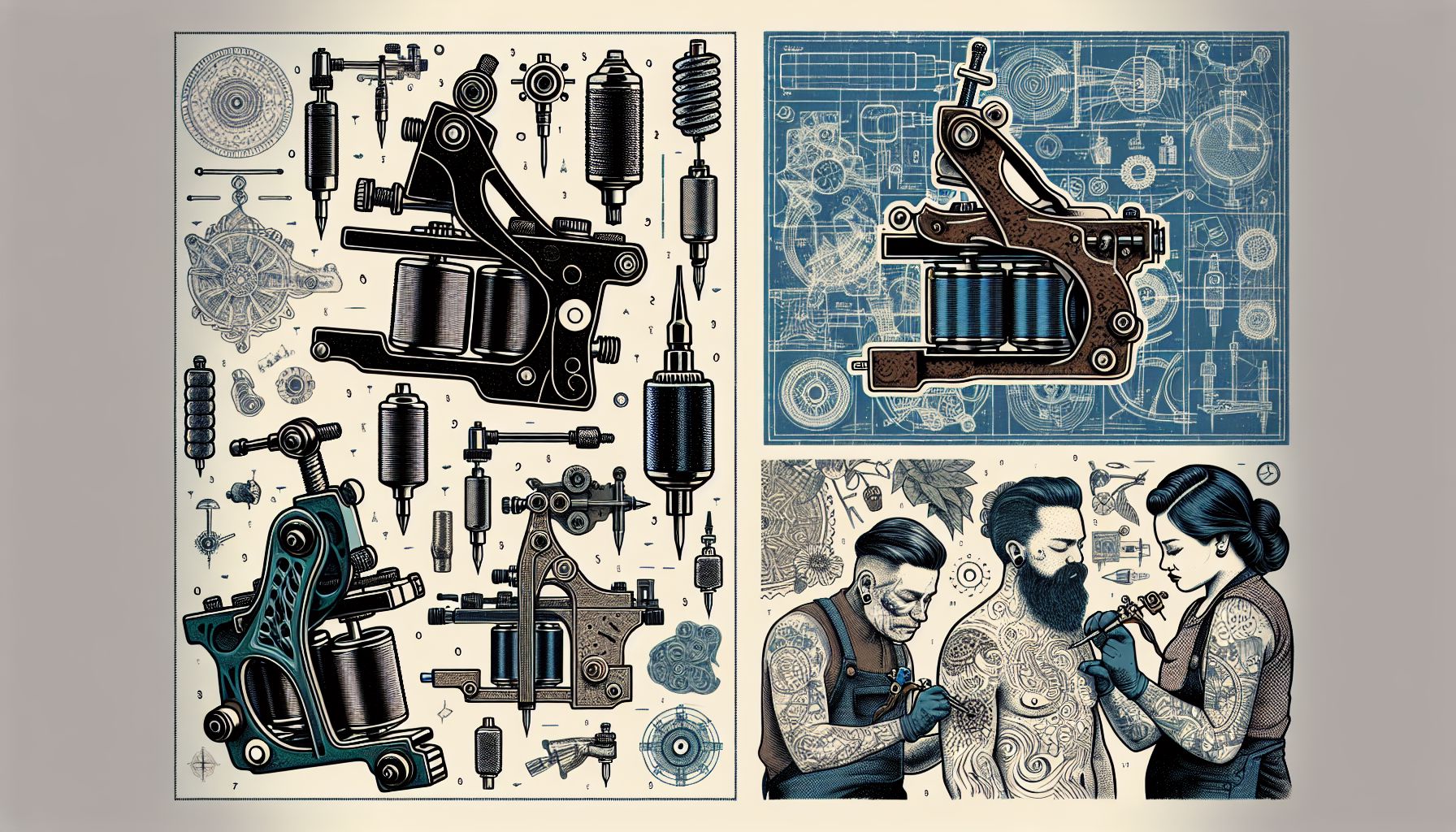 Exploring the Evolution of Tattoo Machines: From Coil to Rotary