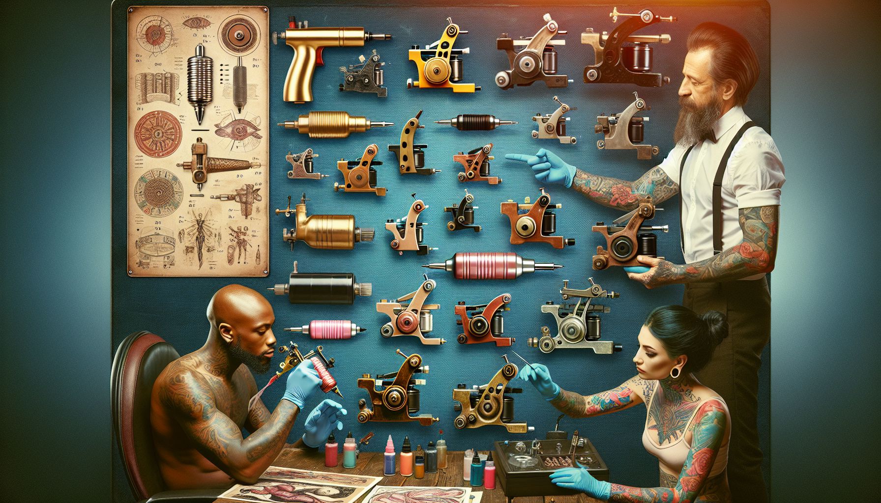 Exploring the Evolution and Versatility of Rotary Tattoo Machines