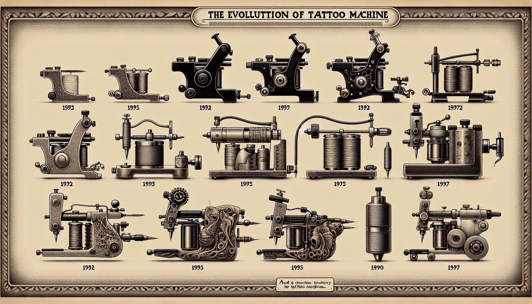 The Evolution of Tattoo Machines