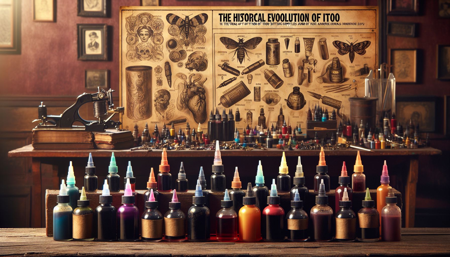 Exploring the Evolution and Significance of Tattoo Inks in the World of Tattoo Supplies