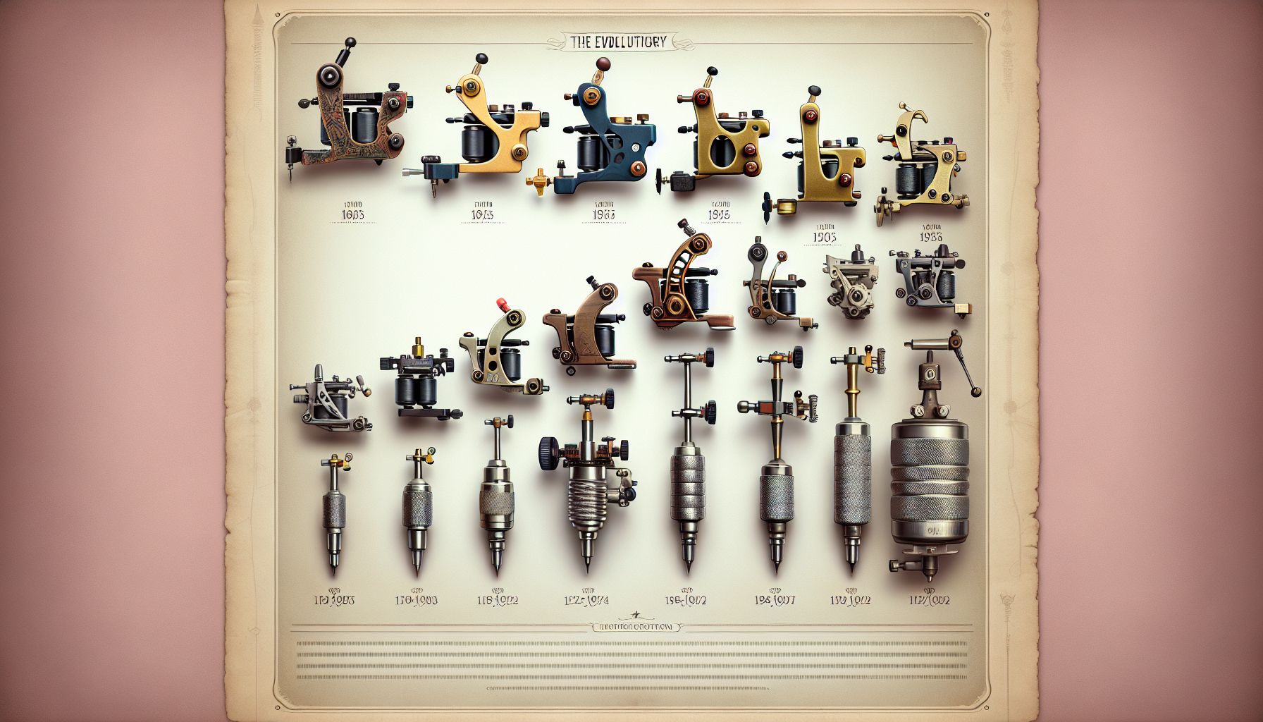 Exploring the Evolution of Tattoo Machines: From Coils to Rotaries and Beyond