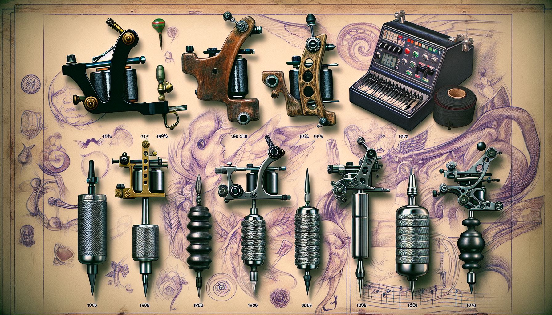 The Evolution of Tattoo Machines: Picking the Perfect Tool for Your Art