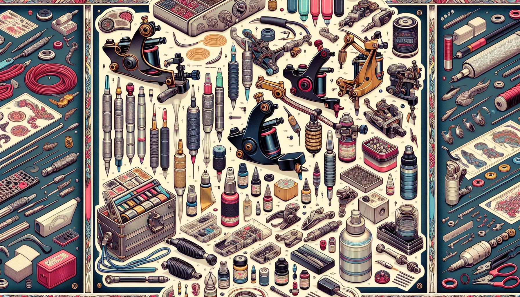 Navigating the World of Tattoo Supplies: The Ultimate Guide to Tattoo Machines