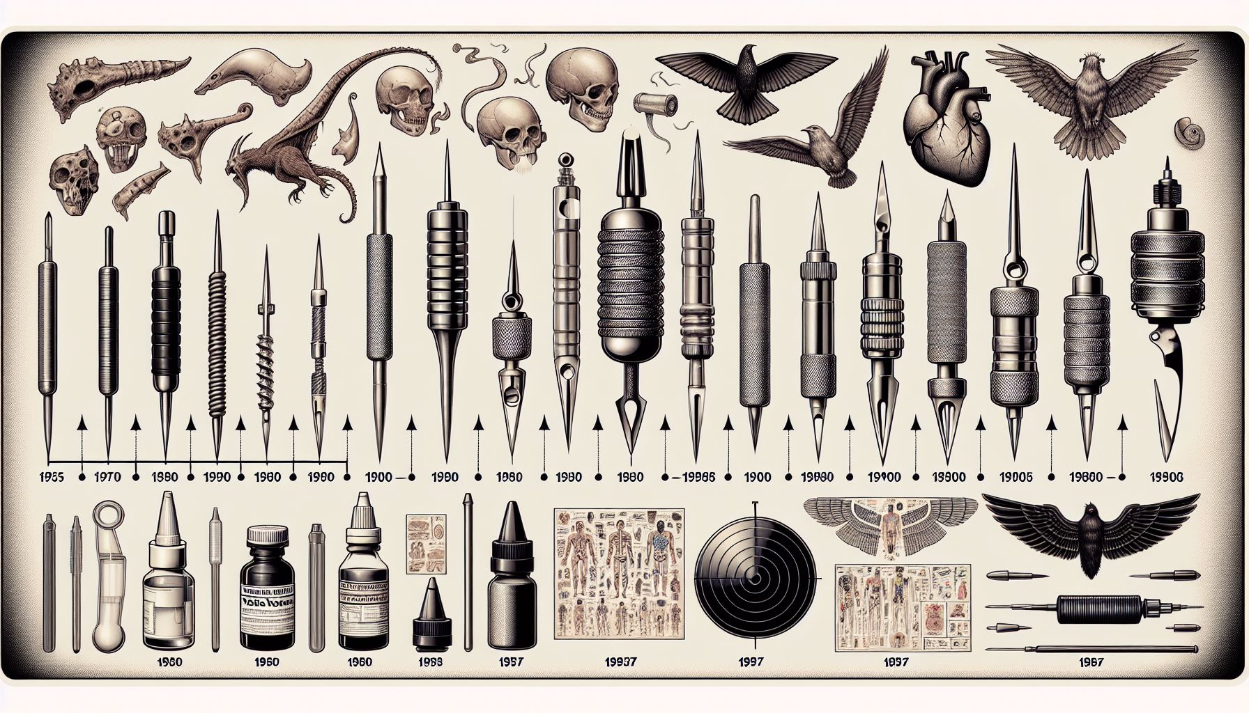 The Evolution and Importance of Tattoo Needles in the Tattoo Supply Arsenal