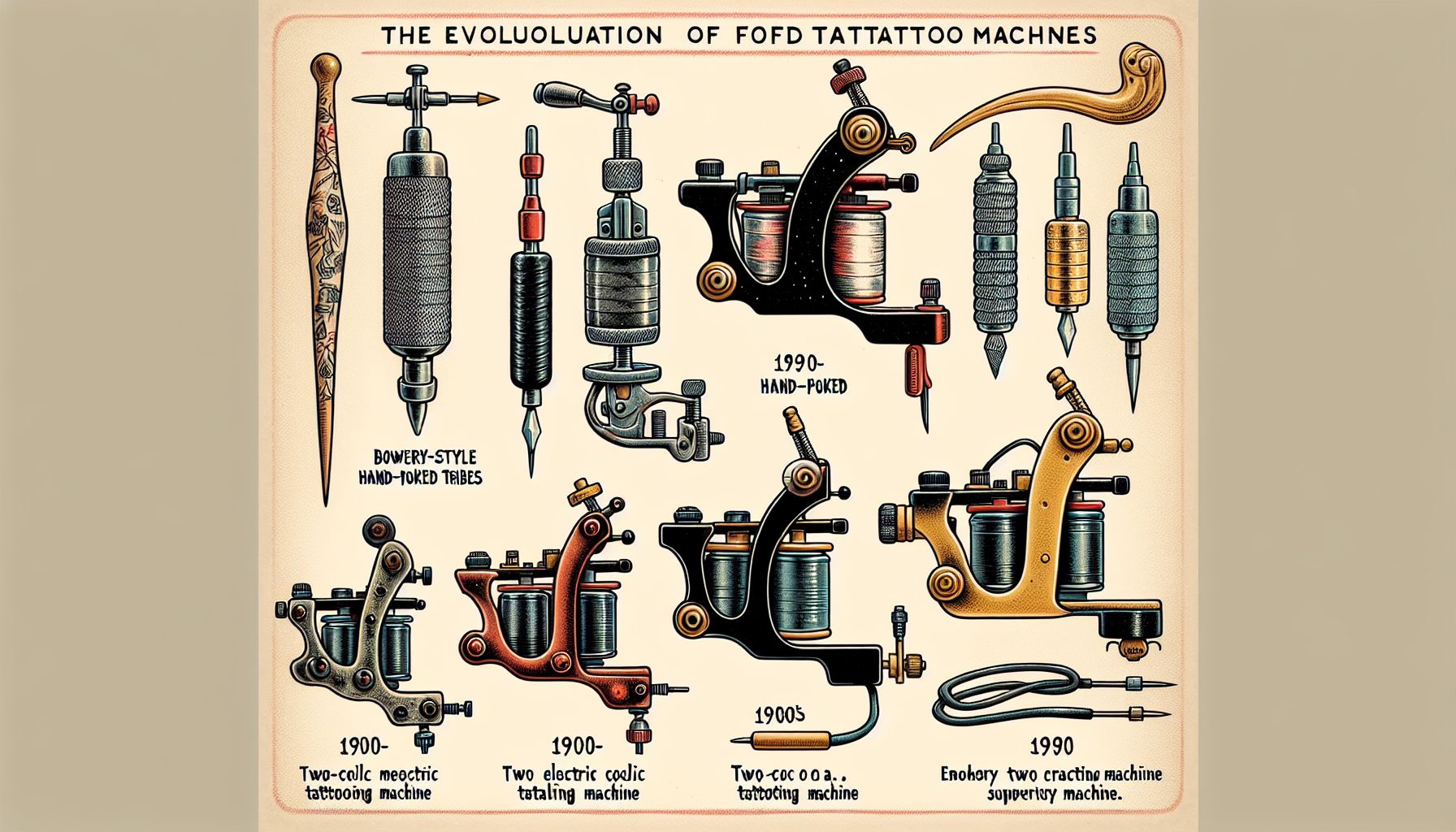 The Evolution of Tattoo Machines: Navigating the Pulse of the Industry