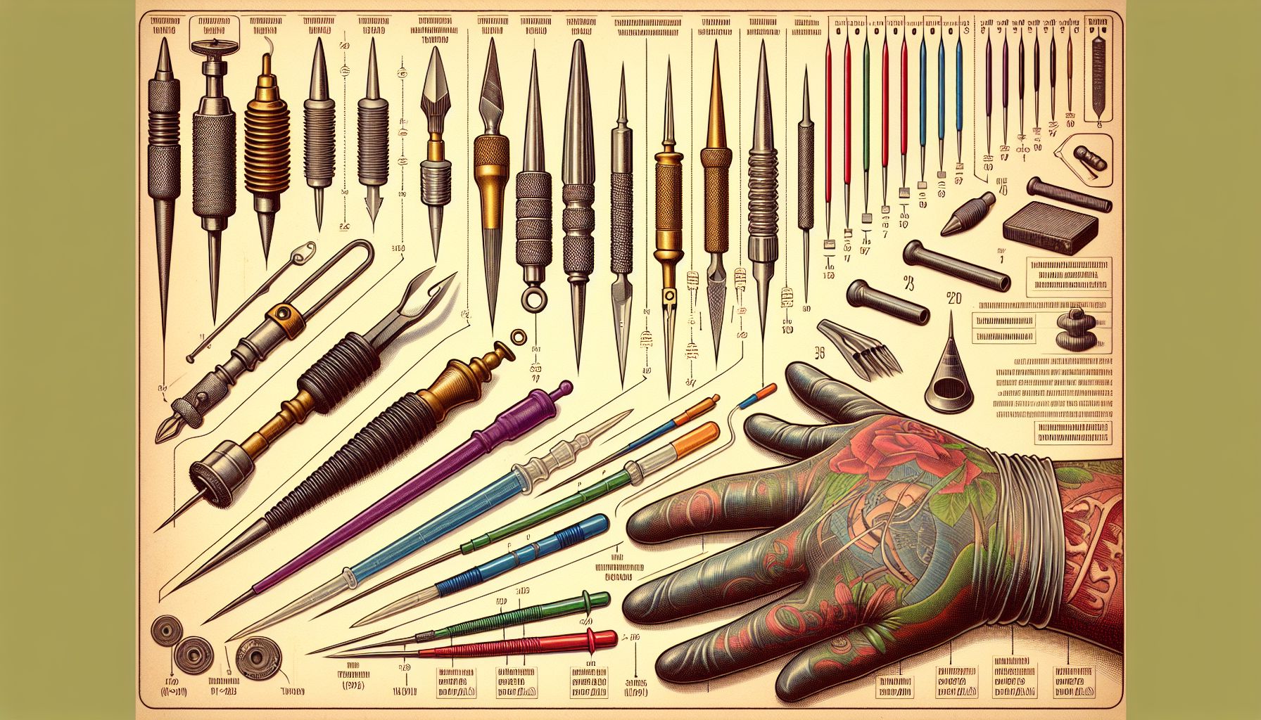 Exploring the Evolution and Varieties of Tattoo Needles: A Deep Dive Into a Crucial Tattoo Supply