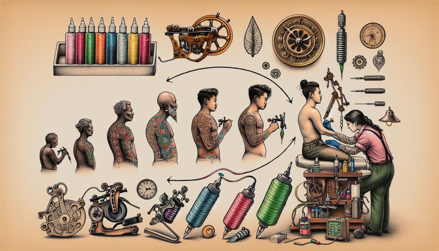 The Evolution and Importance of Tattoo Machine Technology in the Tattoo Supplies Market