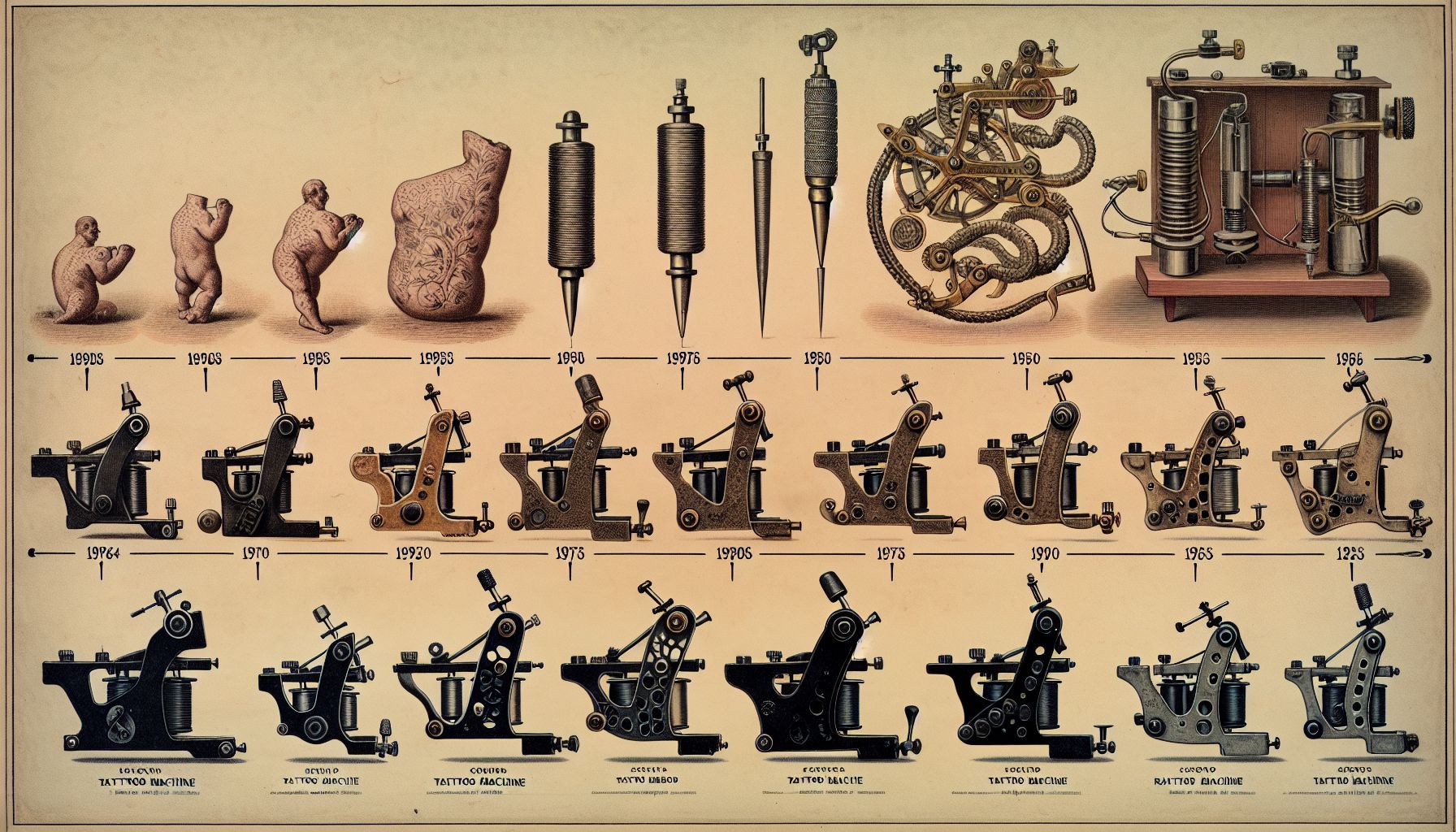 The Evolution of Tattoo Machines: From Coil to Rotary and Beyond