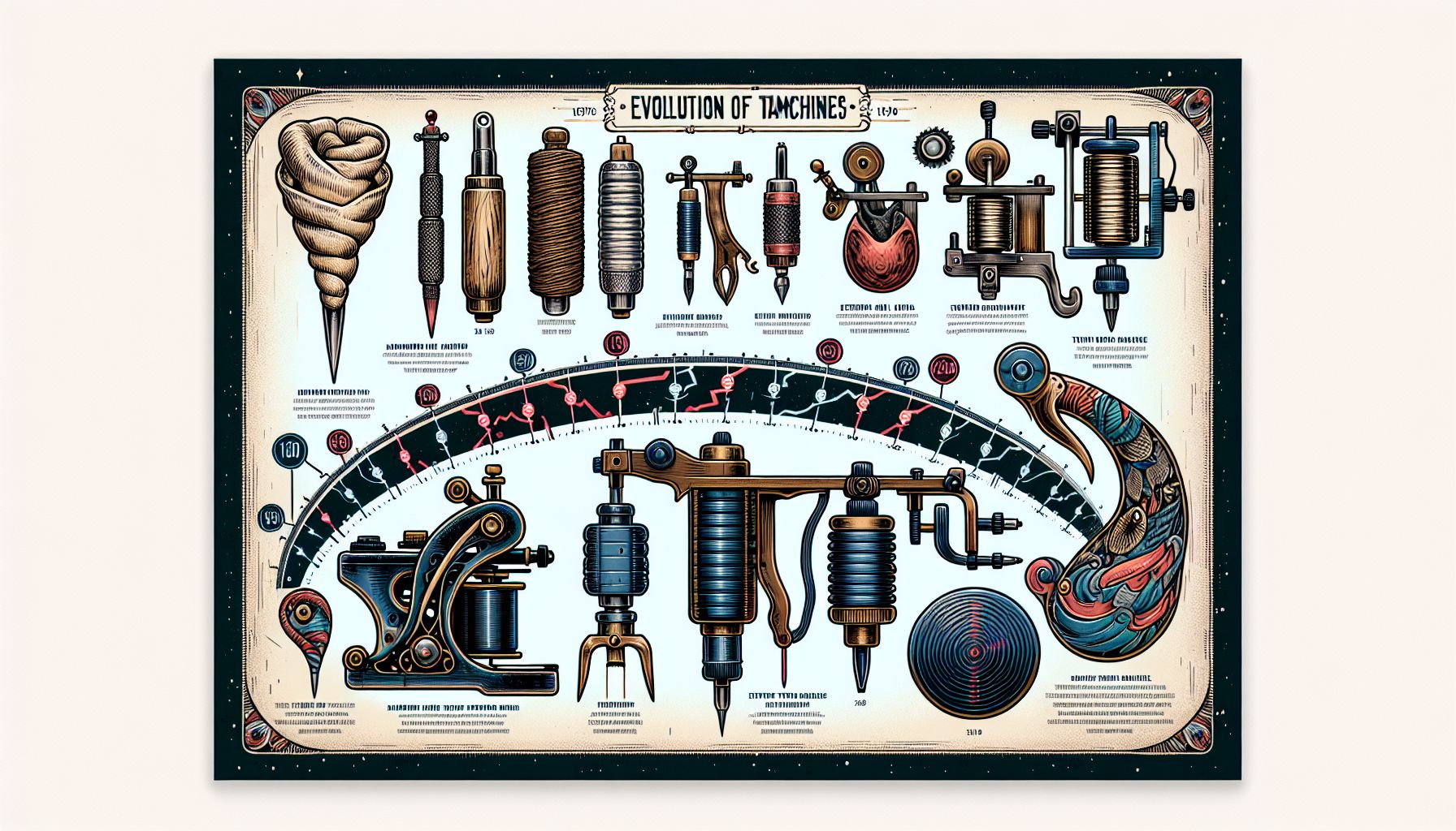 Unveiling the Evolution of Tattoo Machines: A Dive into the Heart of Tattoo Supplies