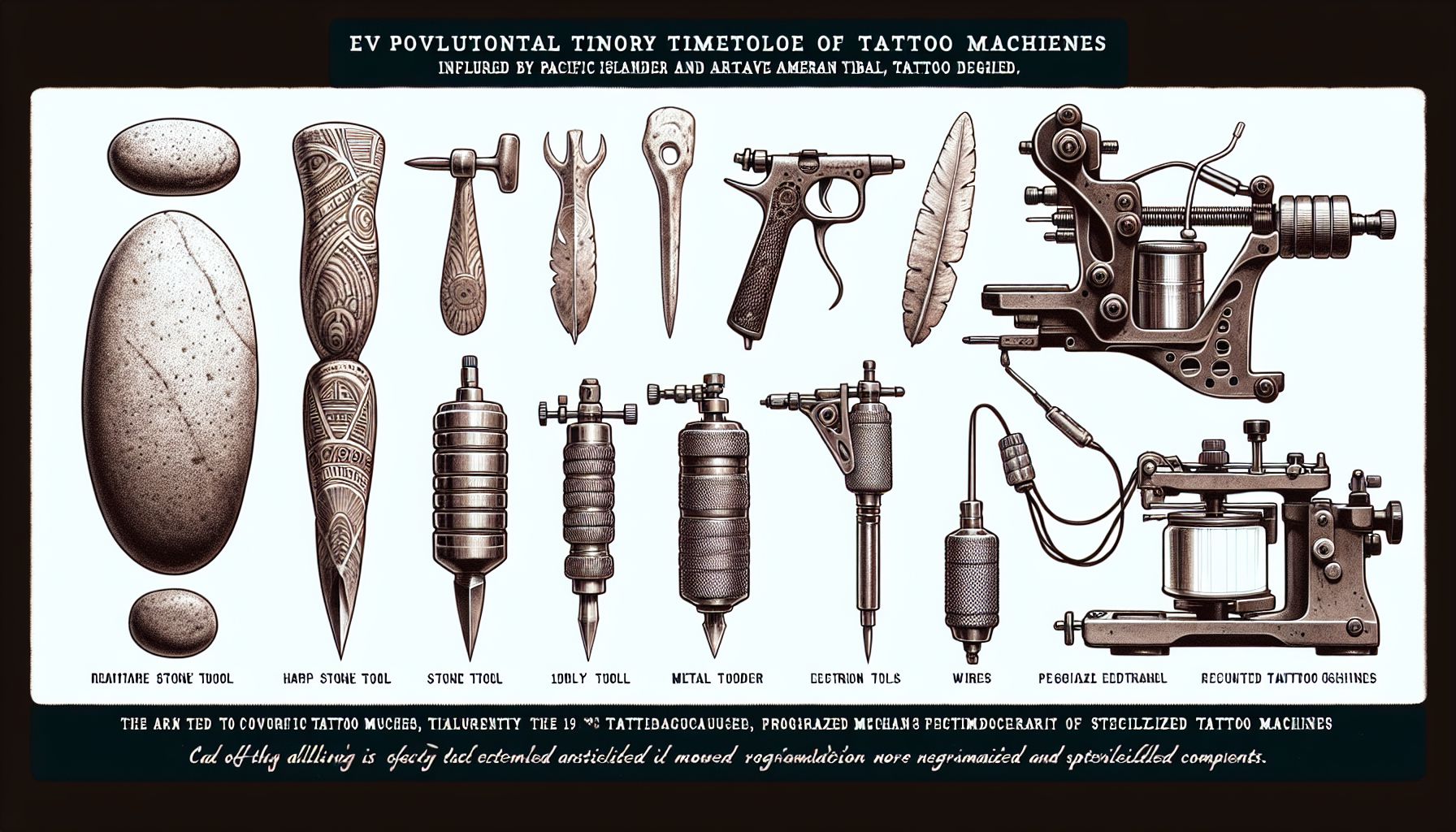 The Evolution of Tattoo Machines: From Simple Tools to Advanced Technological Marvels